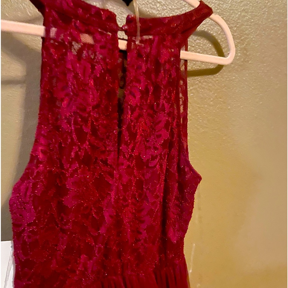 Burgundy Formal Gown